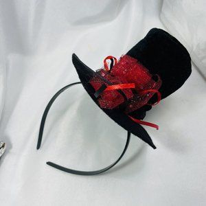 Witch Fairy Hat Headband Wicked Fancy Dress Up Halloween Child Costume Accessory